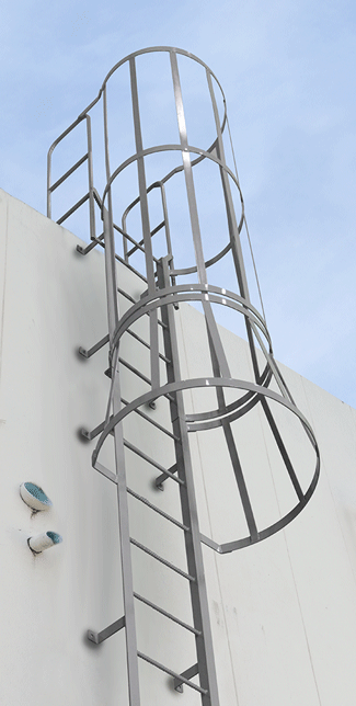 fl-on-wall Fixed Ladder on Wall